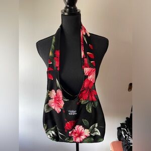 Mailelanis Kauai barkcloth crossbody purse bag